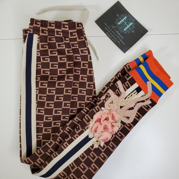 GUCCI JACQUARD JOGGING PANTS - Picture 1 of 1